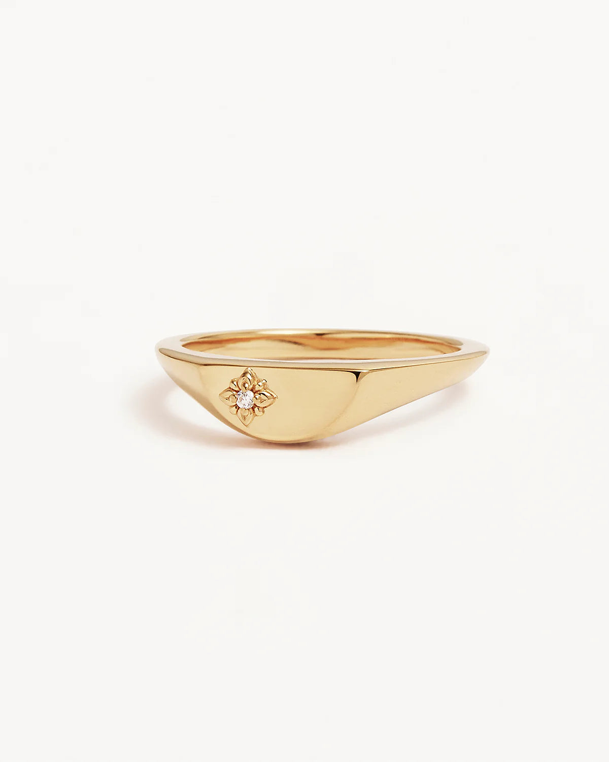 18K Gold Vermeil Lotus Ring
