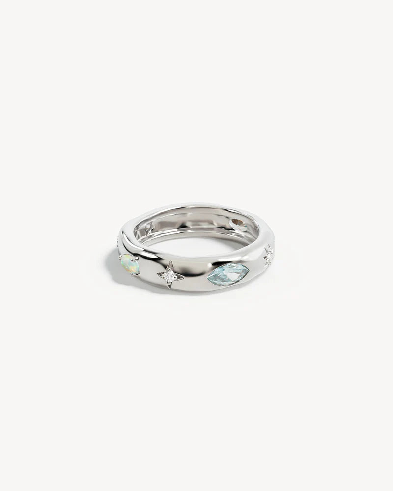 Sterling Silver Hope and Protection Ring