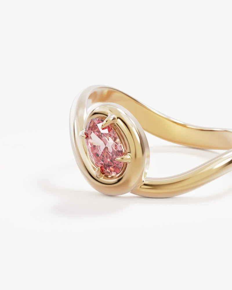 18K Gold Vermeil Embrace Love Ring