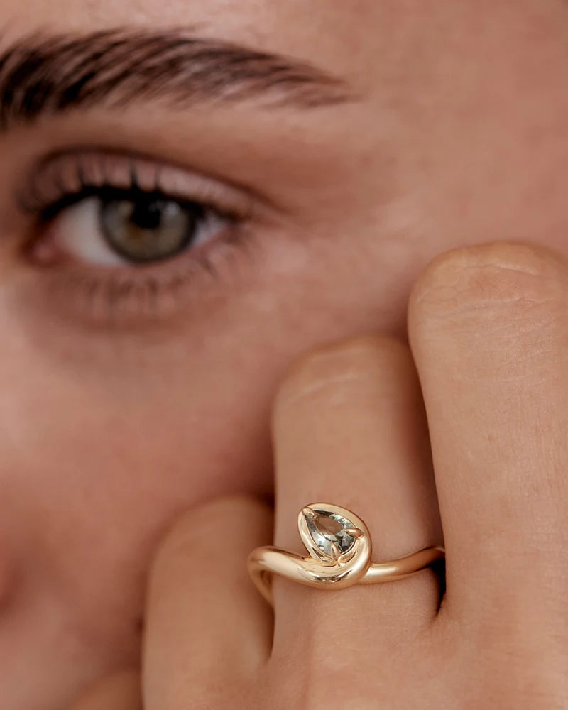 18K Gold Vermeil Embrace Growth Ring