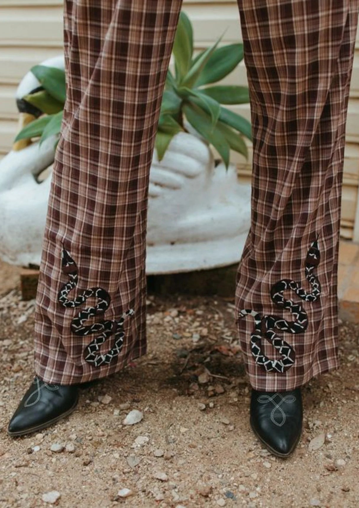 Rattlesnake Plaid Pants