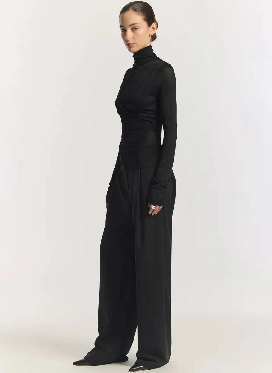 Iridescent Top | Black