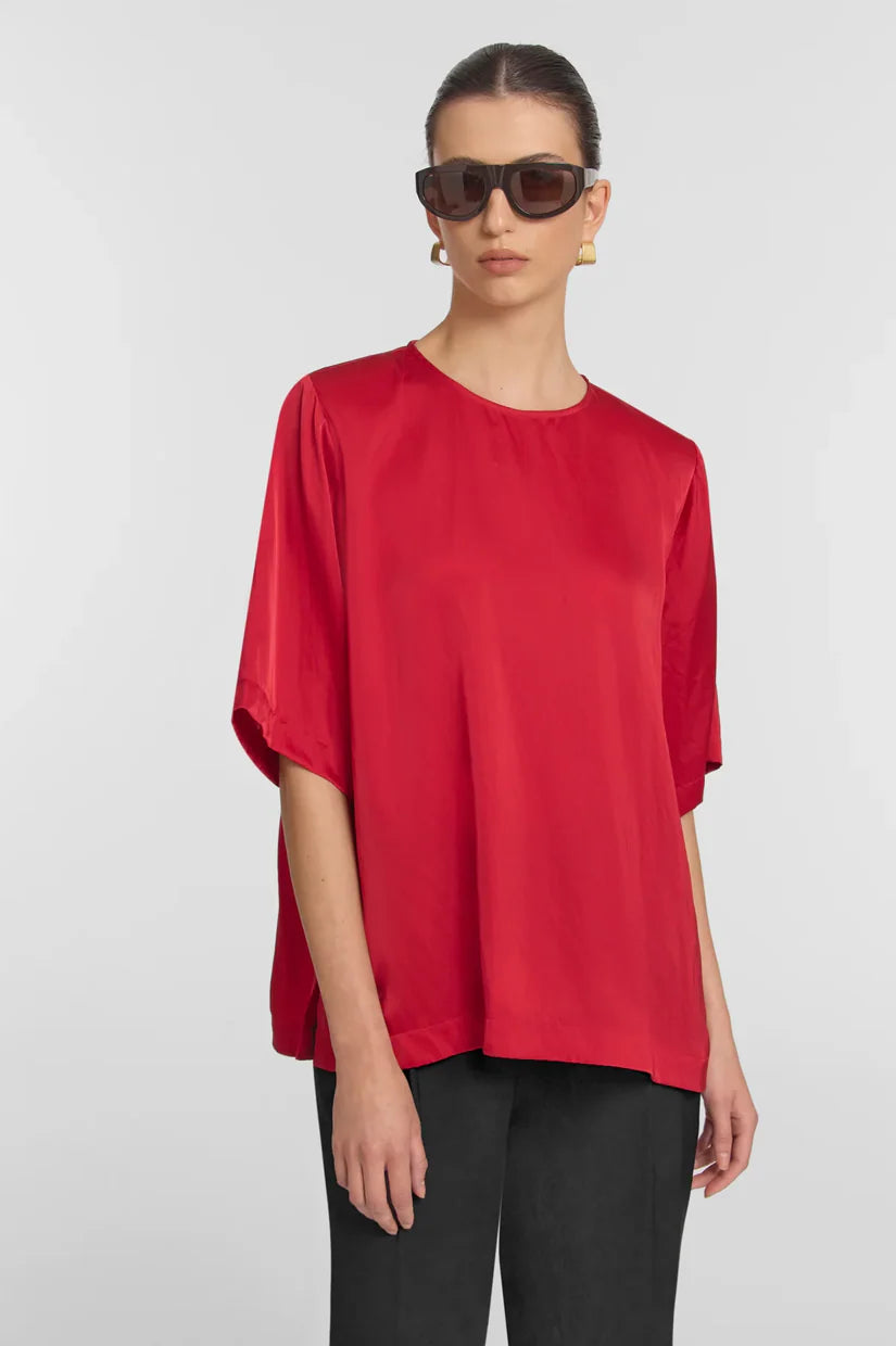 Viktoria & Woods Elysian Tee | Sunset Red