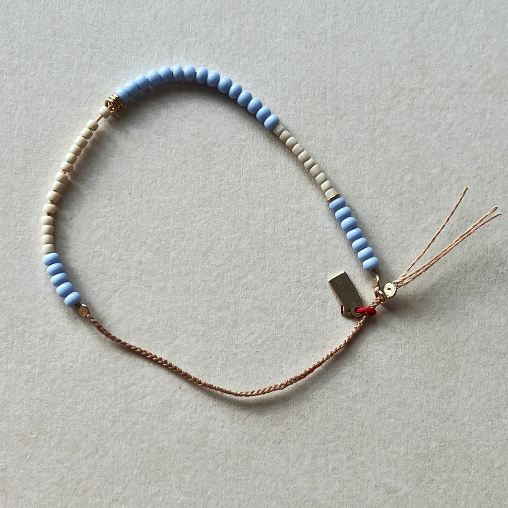 Powder Tie Bracelet