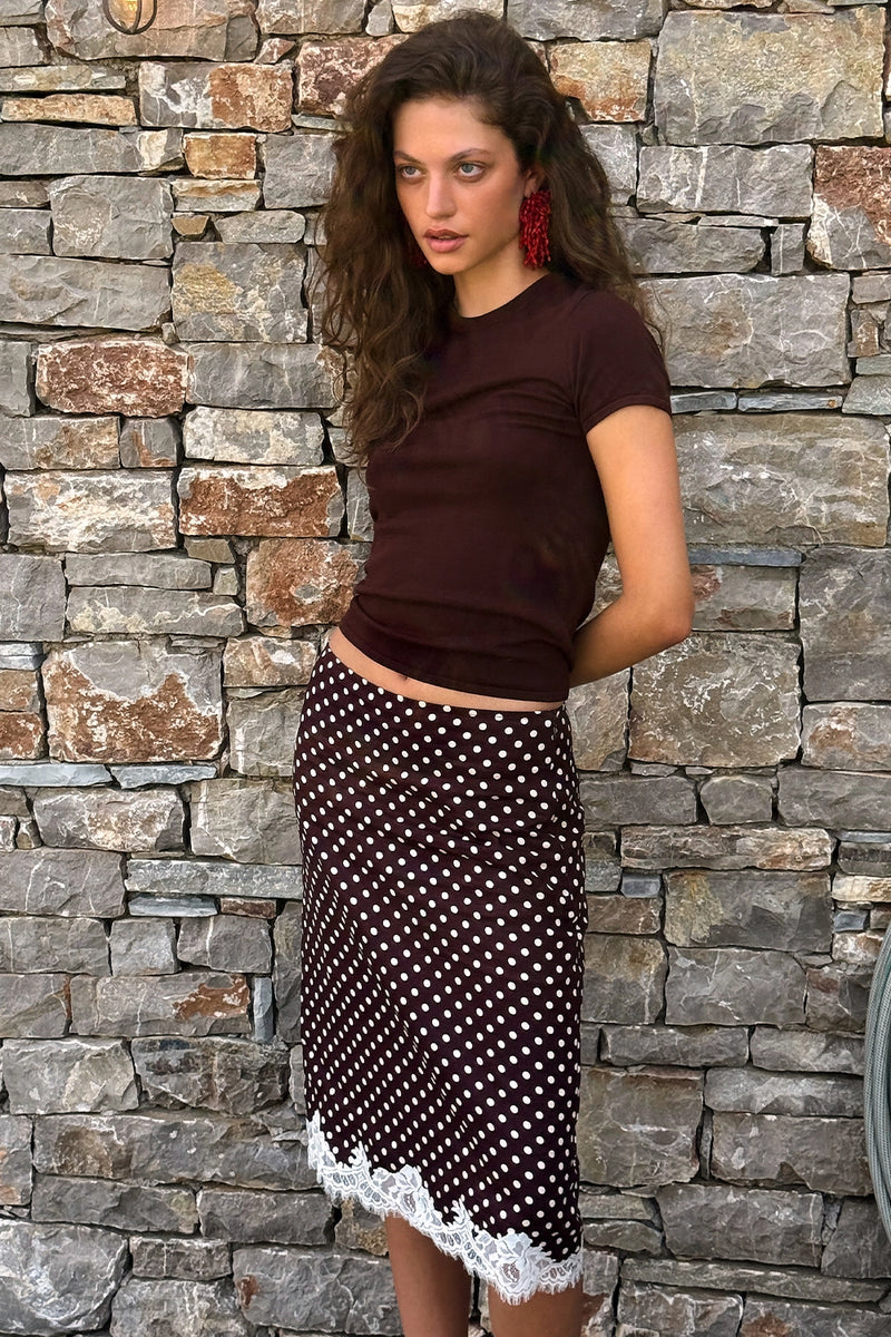 Martuba Skirt | Martinha Polka Dot