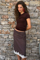 Martuba Skirt | Martinha Polka Dot