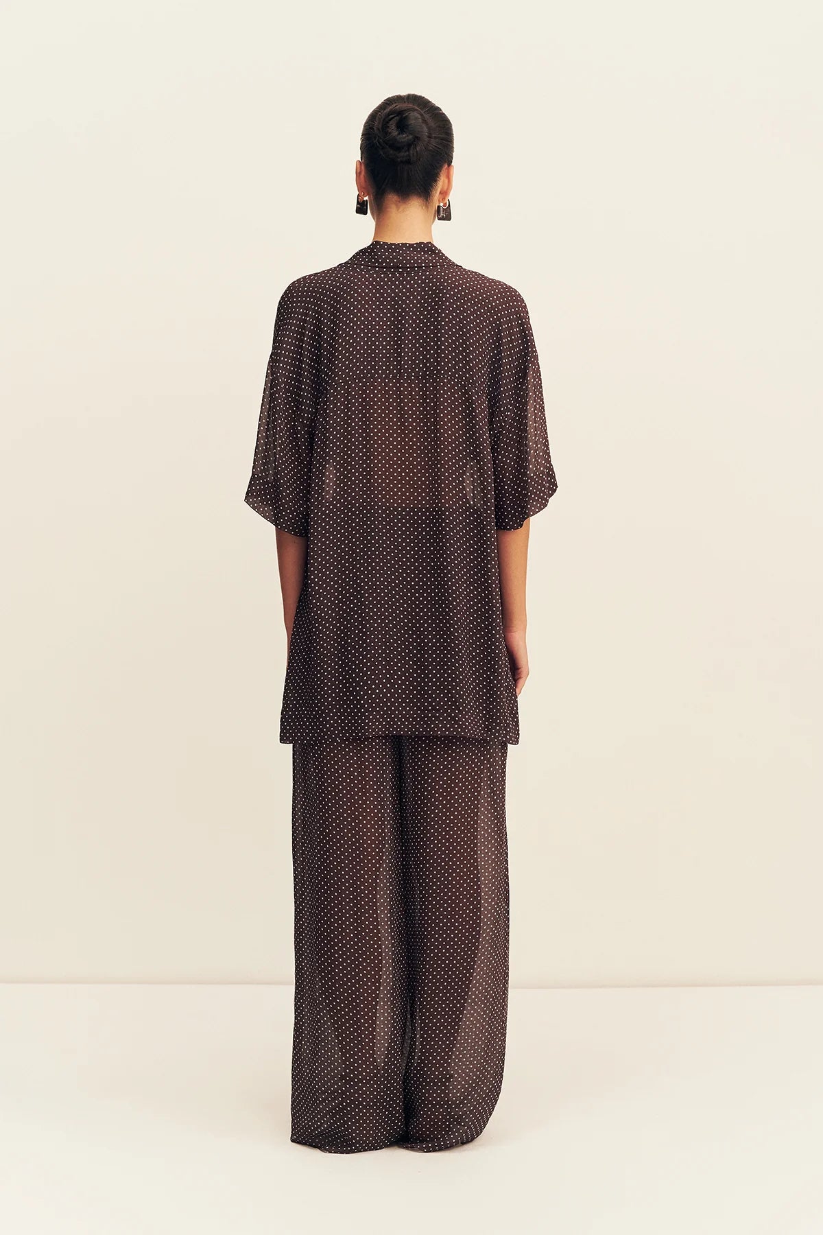 Maddox Drawstring Pant | Ristretto Sky