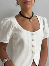 Envy Pearl Beaded Necklace