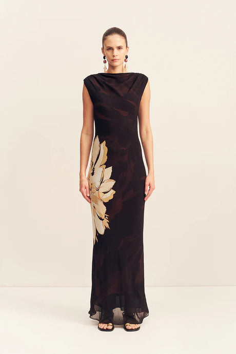 Cazador Maxi Dress | Natura Floral