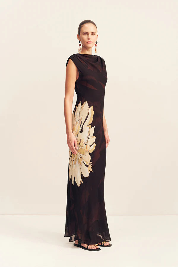 Cazador Maxi Dress | Natura Floral