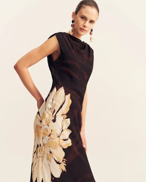 Cazador Maxi Dress | Natura Floral