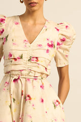 Mirage Dress | Watercolour Bloom