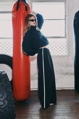 Fight Night Windbreaker Pant | Black
