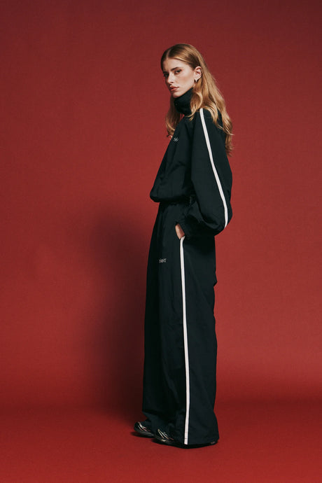 Fight Night Windbreaker Pant | Black