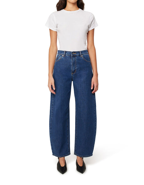 Gigi Barrel Jean | Forever Blue