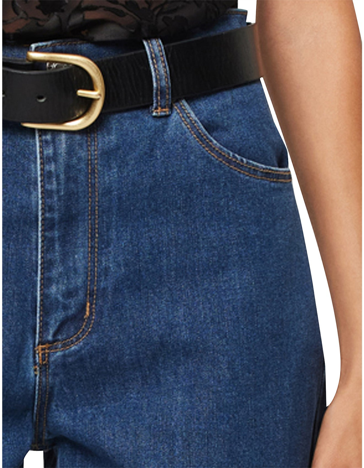 Gigi Barrel Jean | Forever Blue
