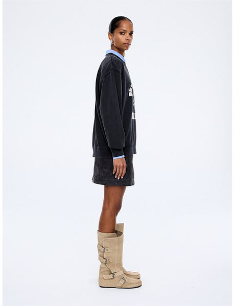 Mila Oversized Sweat | Vintage Black