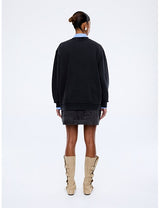 Mila Oversized Sweat | Vintage Black