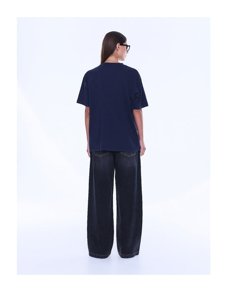 Sophia Relaxed Tee | Washed Ink