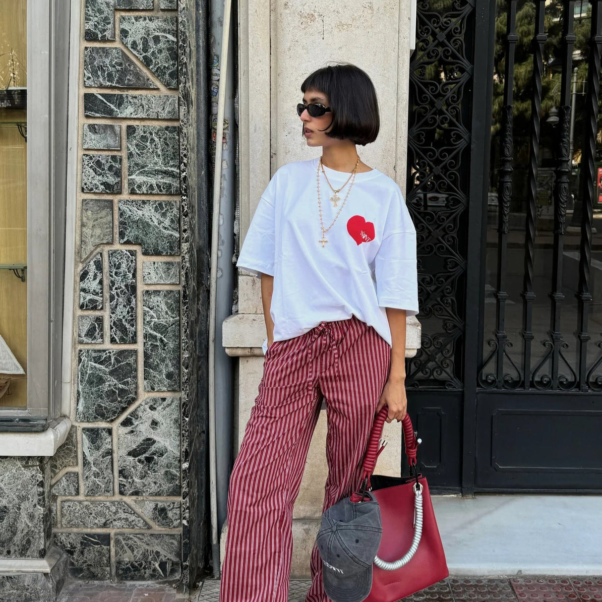 Heart Tee | Red