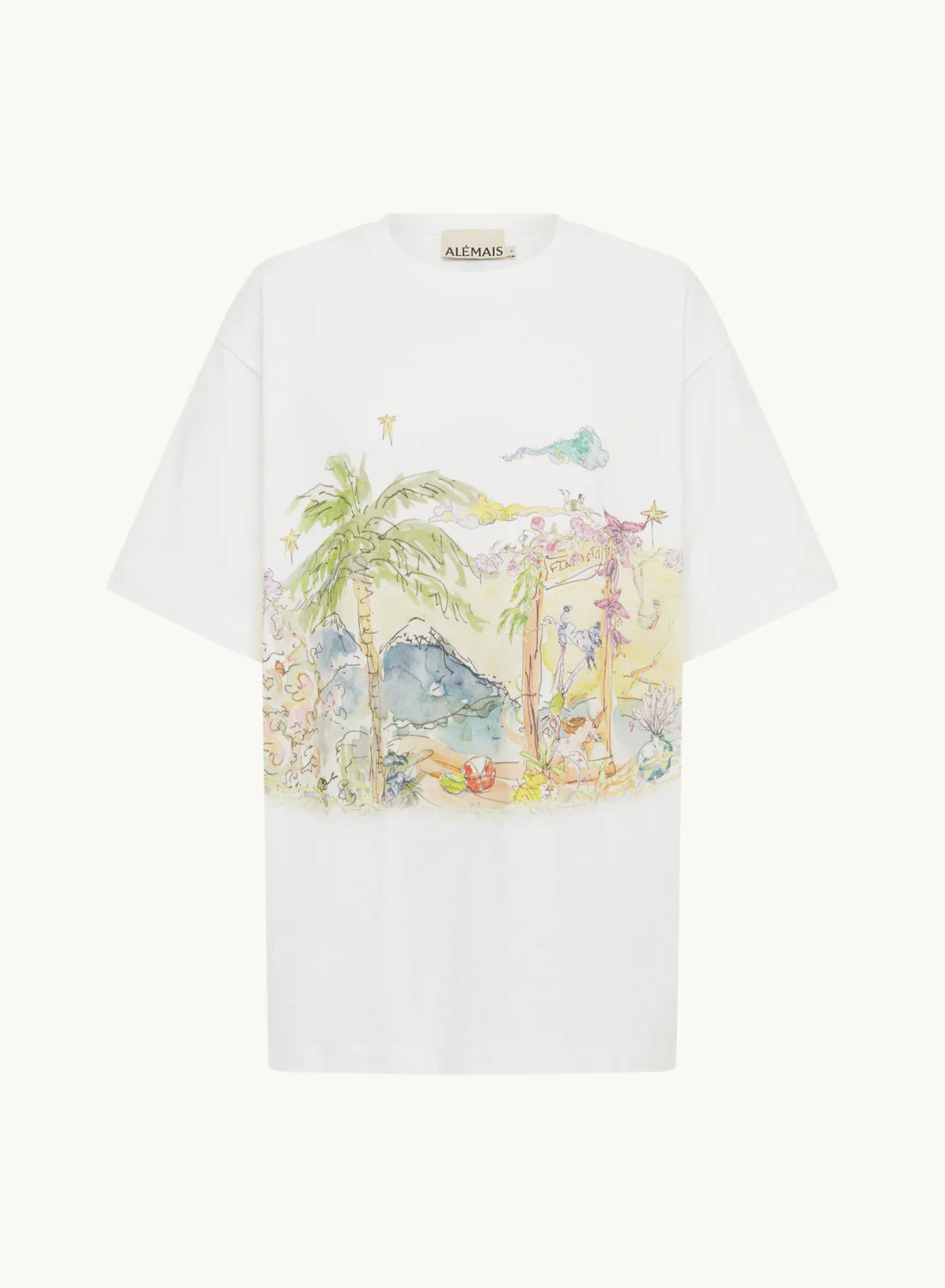 Anouk Scene Tee | Cream