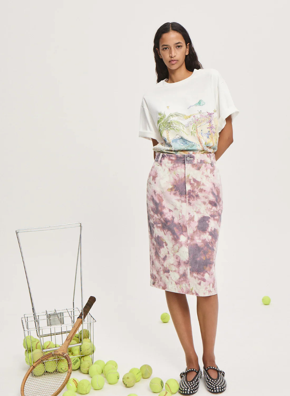 Anouk Scene Tee | Cream