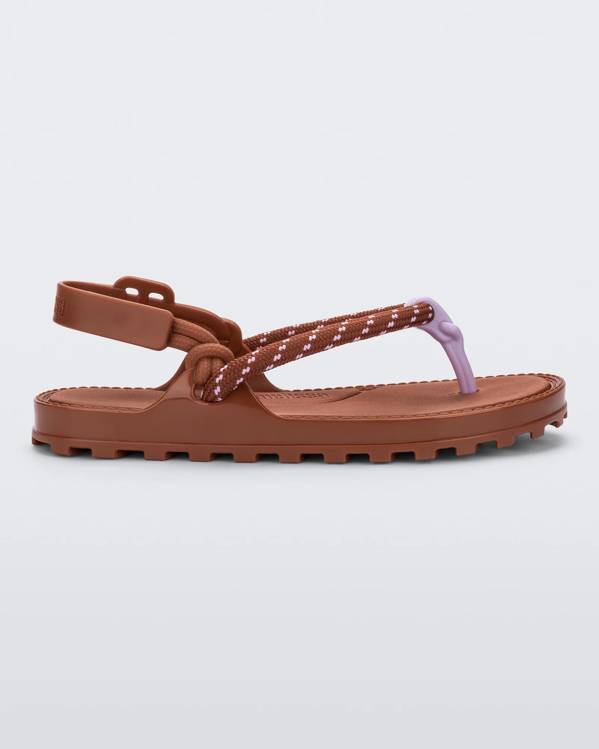 Melissa Bond Sandal | Brown & Lilac