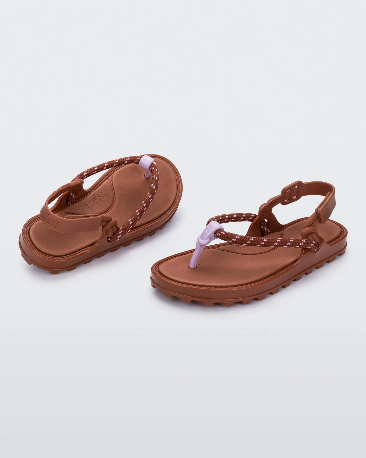 Melissa Bond Sandal | Brown & Lilac