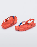 Melissa Bond Sandal | Orange & Blue