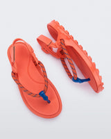 Melissa Bond Sandal | Orange & Blue