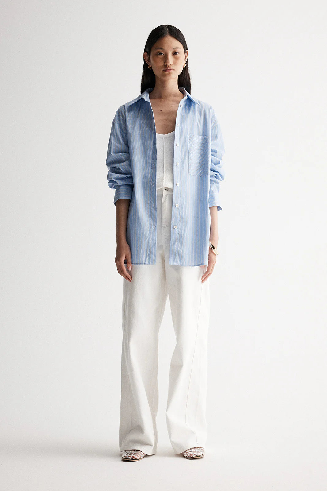 Pelli Shirt | Blue Stripe