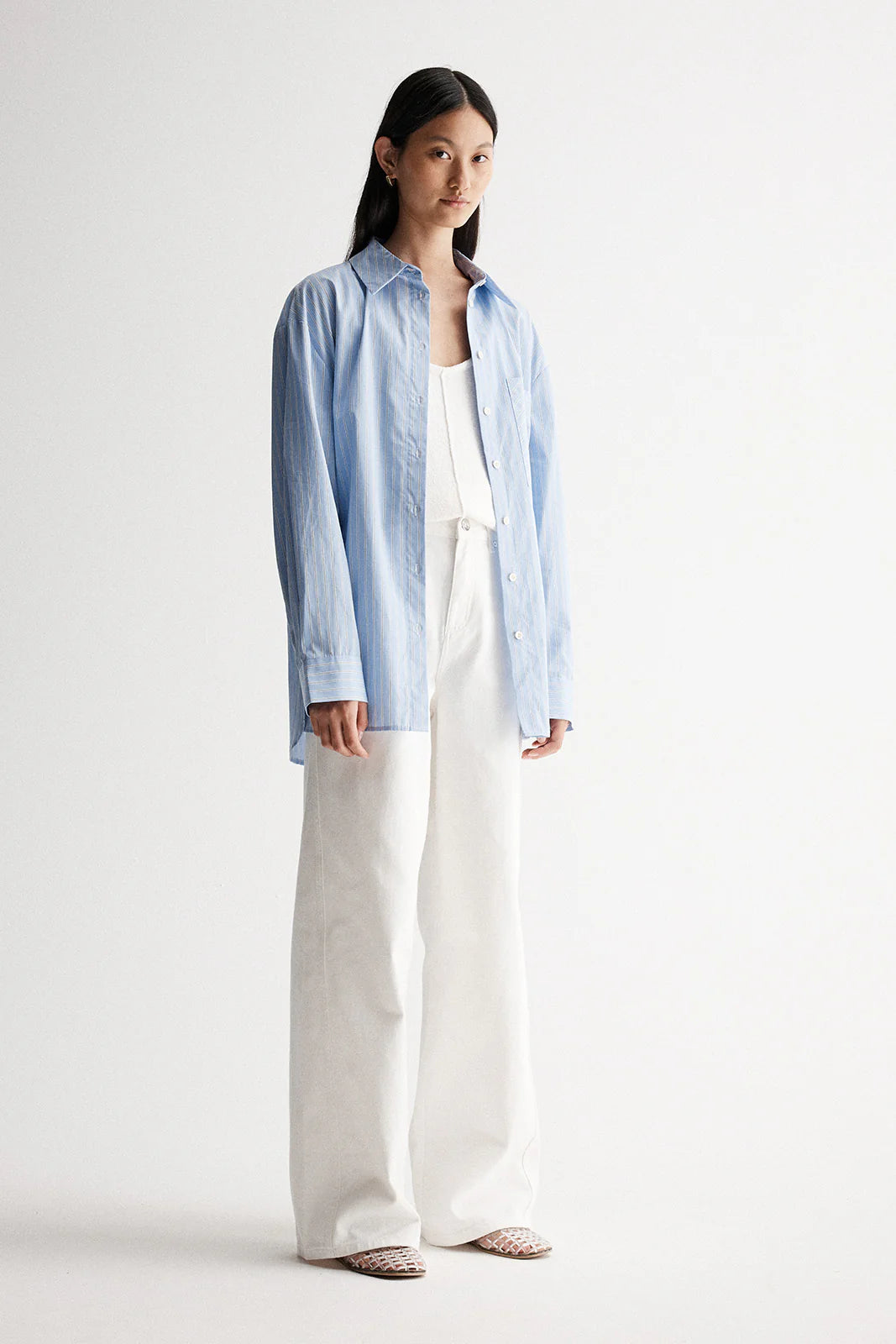 Pelli Shirt | Blue Stripe