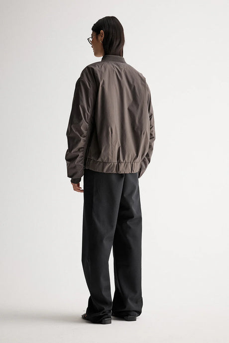 Josie Bomber Jacket | Dark Pewter