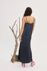 Fontaine Slip Midi Dress | Navy