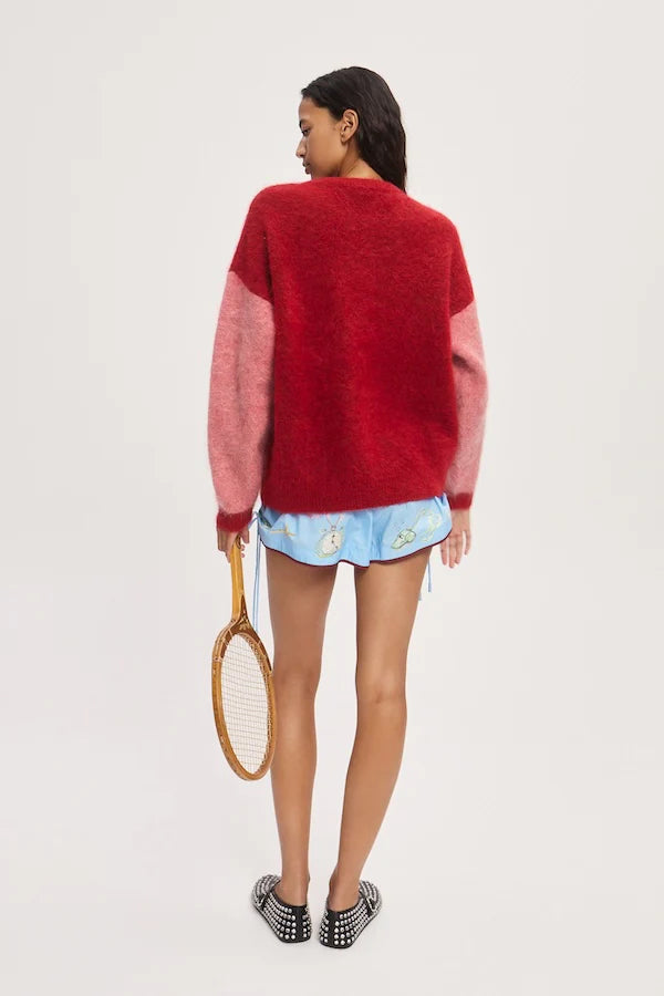 Court Ballet Sweater | Red