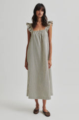 Serifa Strap Dress | Black