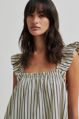 Serifa Strap Dress | Black