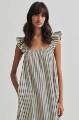 Serifa Strap Dress | Black