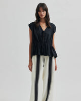 Lie Trousers | White Alyssum