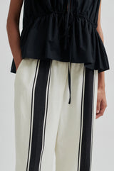 Lie Trousers | White Alyssum