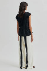 Lie Trousers | White Alyssum