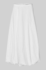 Viktoria Balloon Skirt | White