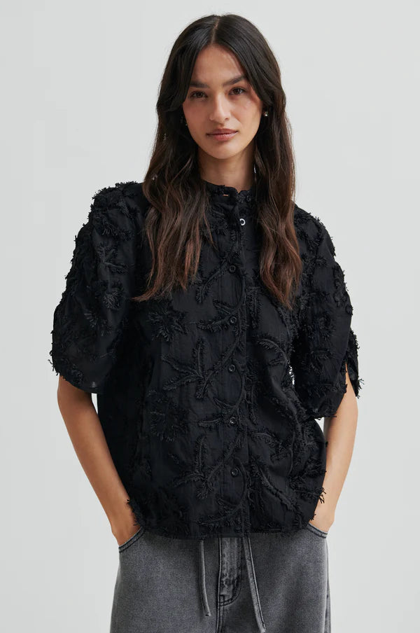 Seena SS Shirt | Black