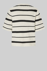 Susi Knit Collar Top | Eggnog