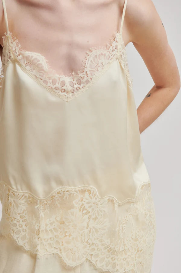 Wilina Strap Top | Alabaster Gleam