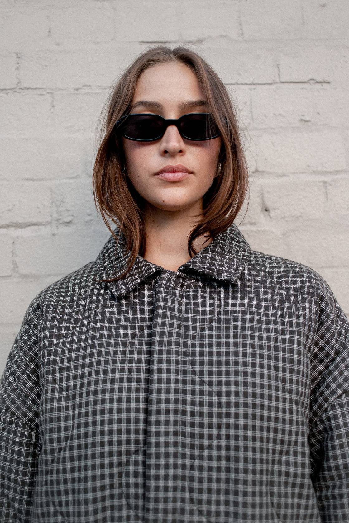 Matteo Jacket | Espresso Check