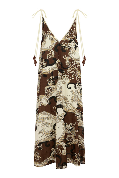 Otis Midi Dress | Chocolate