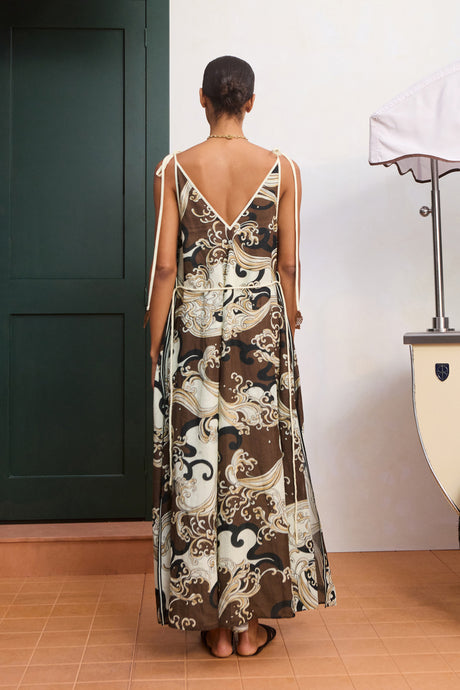 Otis Midi Dress | Chocolate
