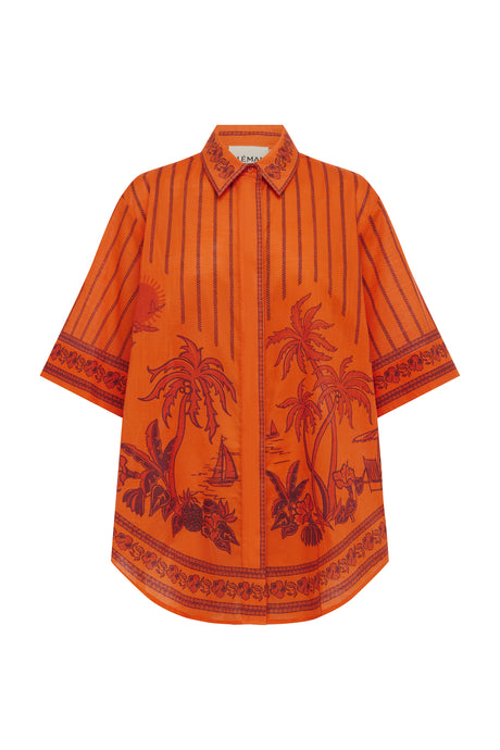 Boathouse Shirt | Orange