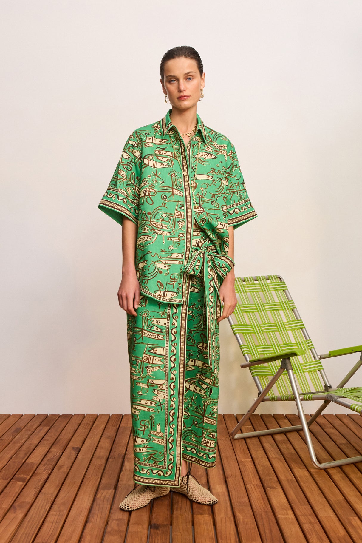 Fish Sticks Shirt | Green